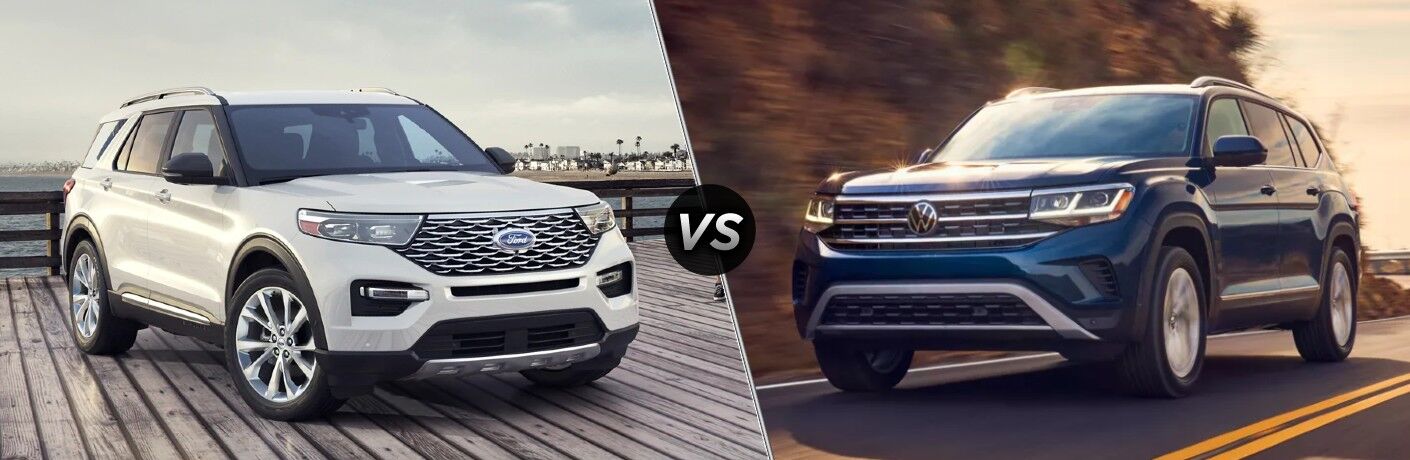 2021 Ford Explorer vs 2021 Volkswagen Atlas