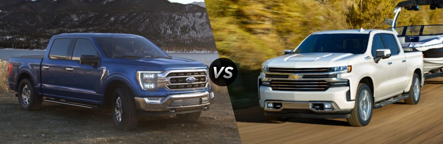 2021 Ford F-150 vs 2021 Chevrolet Silverado