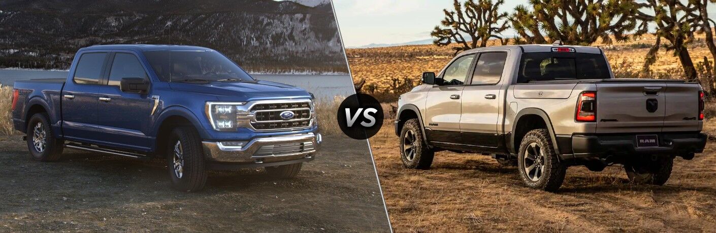 2021 Ford F-150 vs 2021 Ram 1500