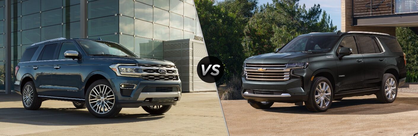 2022 Ford Expedition vs 2022 Chevy Tahoe