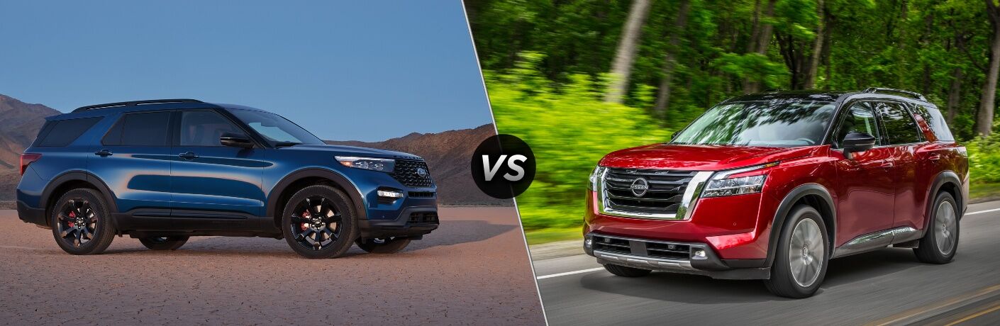 2022 Ford Explorer vs 2022 Nissan Pathfinder