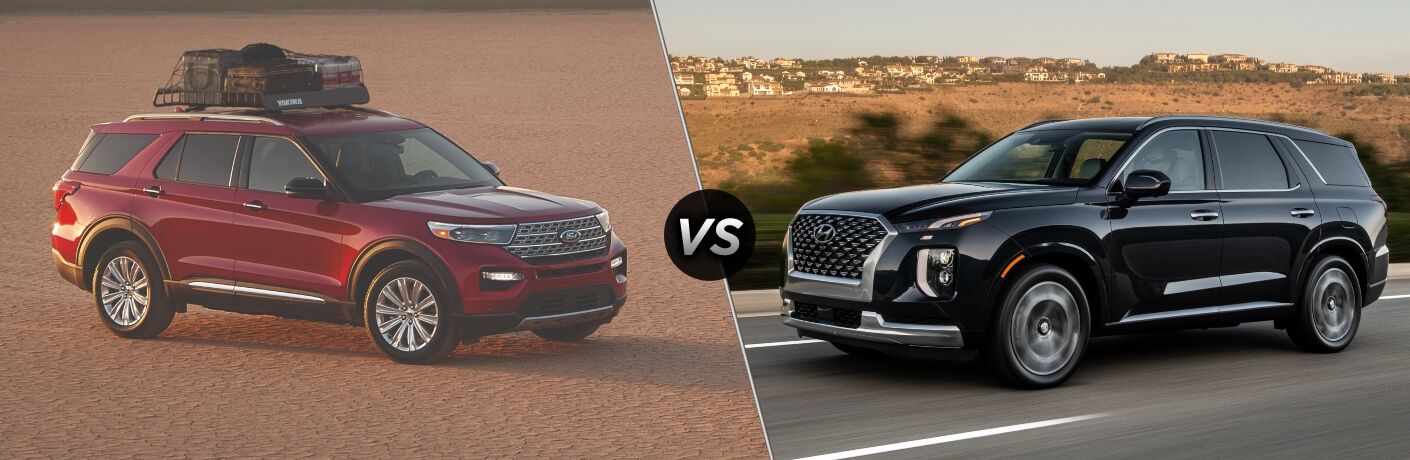 2022 Ford Explorer vs. 2022 Hyundai Palisade