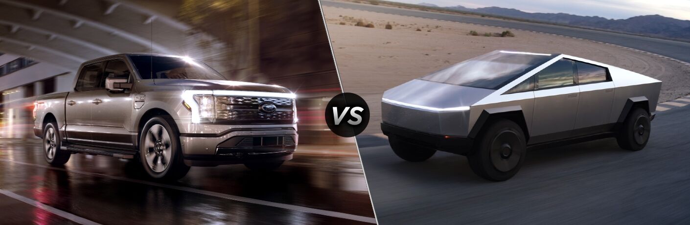 2022 Ford F-150 Lightning vs 2022 Tesla Cybertruck