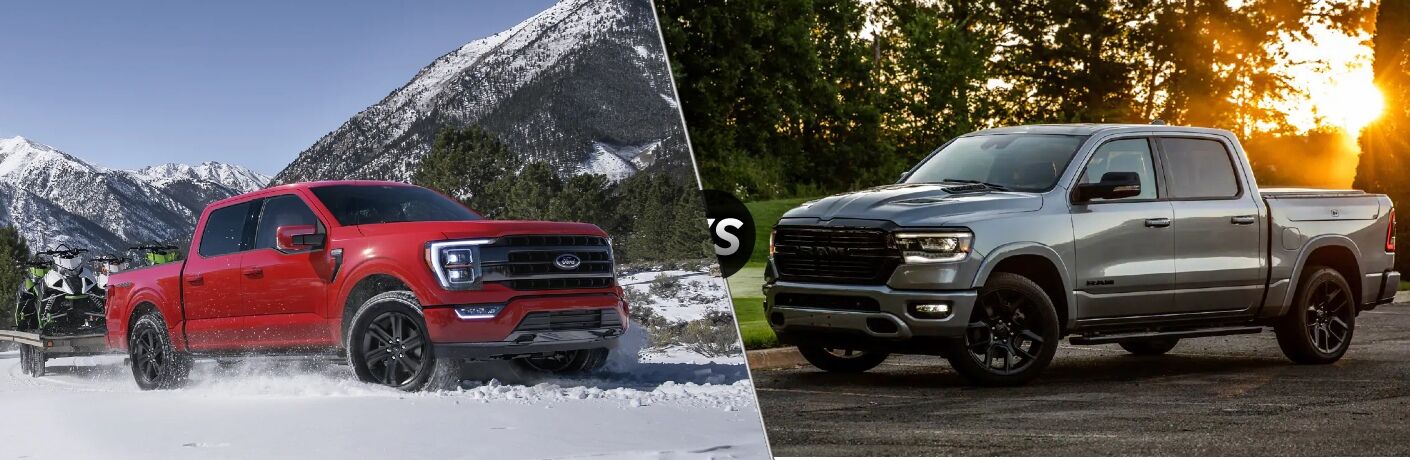 2022 Ford F-150 vs 2022 Ram 1500