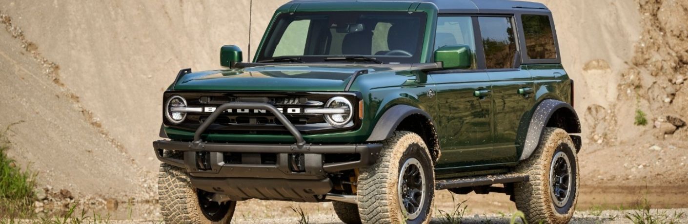 2022 Ford Bronco front view