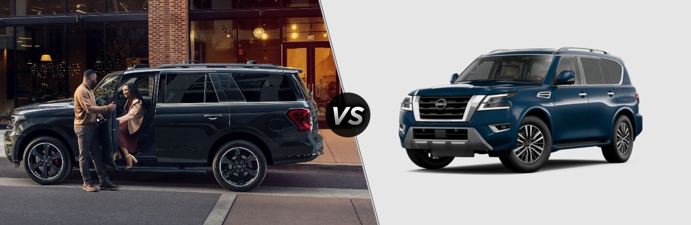 2022 Ford Expedition XLT vs. 2022 Nissan Armada SL model comparison