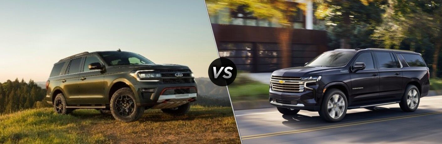 2022 Ford Expedition vs. 2022 Chevy Suburban