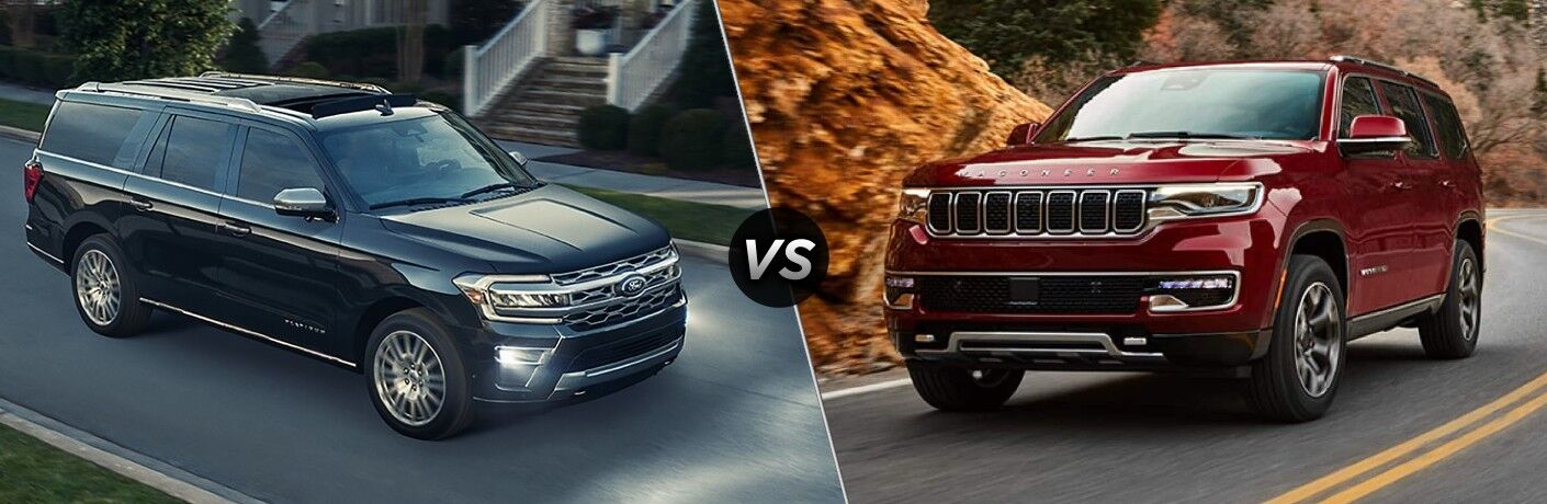 2022 Ford Expedition vs. 2022 Jeep Wagoneer