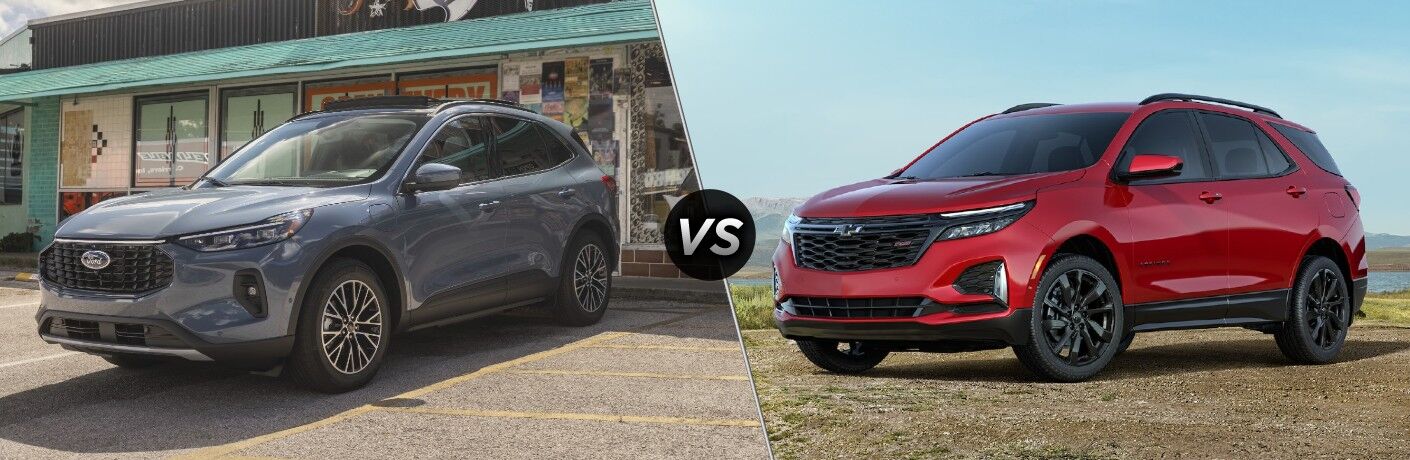 2023 Ford Escape vs. 2023 Chevy Equinox model comparison