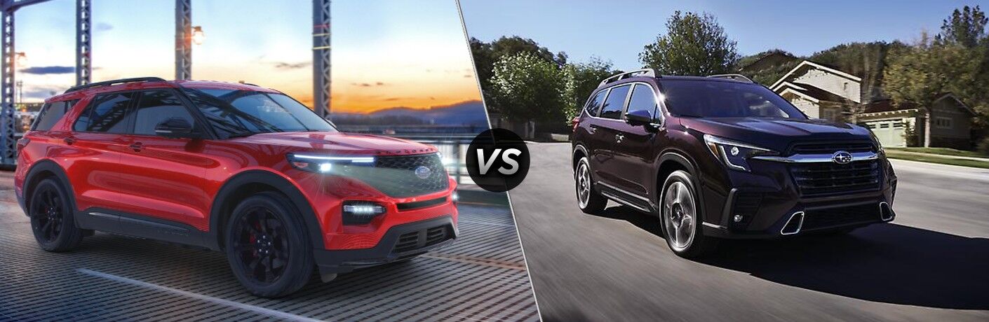 2023 Ford Explorer vs. 2023 Subaru Ascent model comparison
