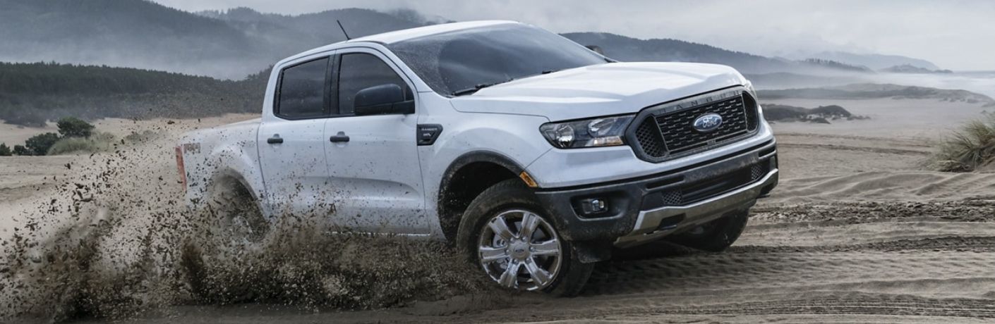 2023 Ford Ranger off-roading
