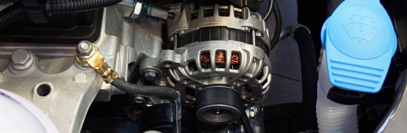 Image of a car alternator