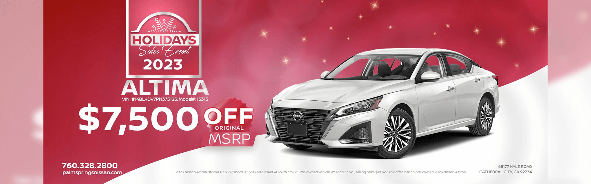 Nissan Dealership Cathedral City CA Used Cars Palm Springs Nissan