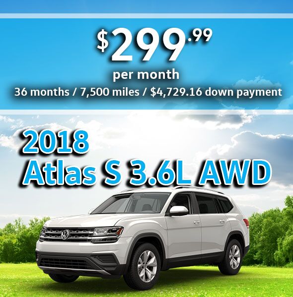 2018 Atlas 3.6L V6 S 2018 Atlas 3.6L V6 S