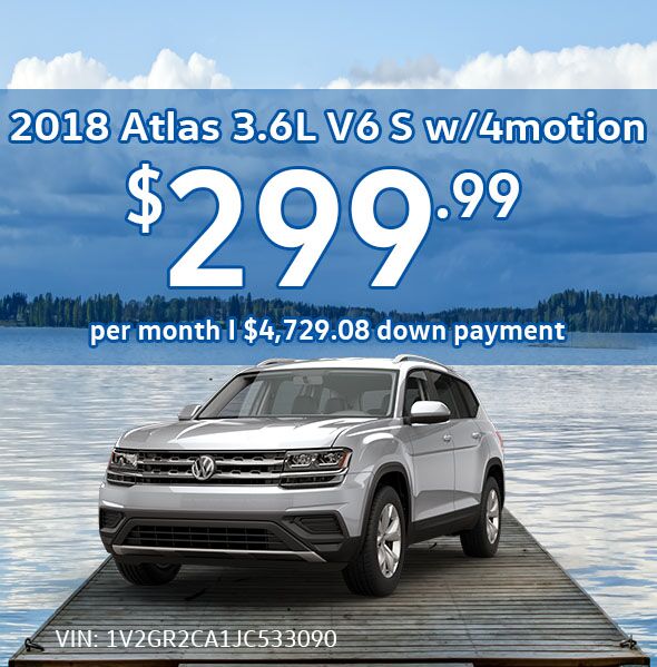2018 Atlas 3.6L V6 S 2018 Atlas 3.6L V6 S