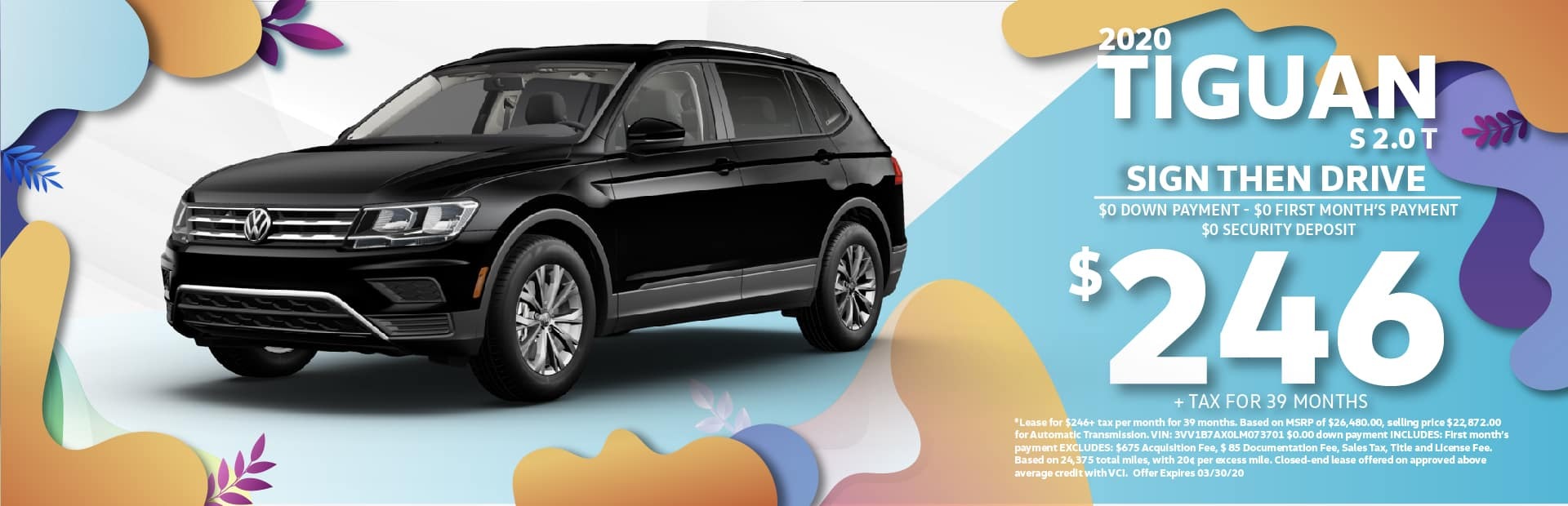 2020 Tiguan 2.0T S 2020 Tiguan 2.0T S