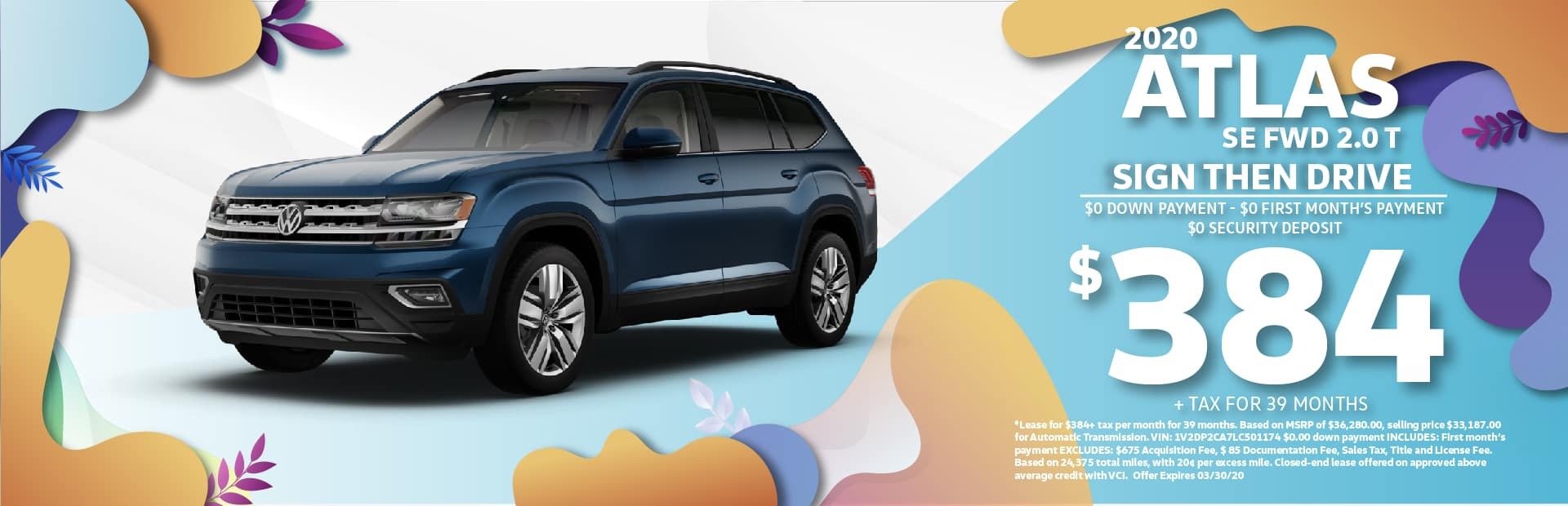 2020 Atlas 2.0T SE 2020 Atlas 2.0T SE