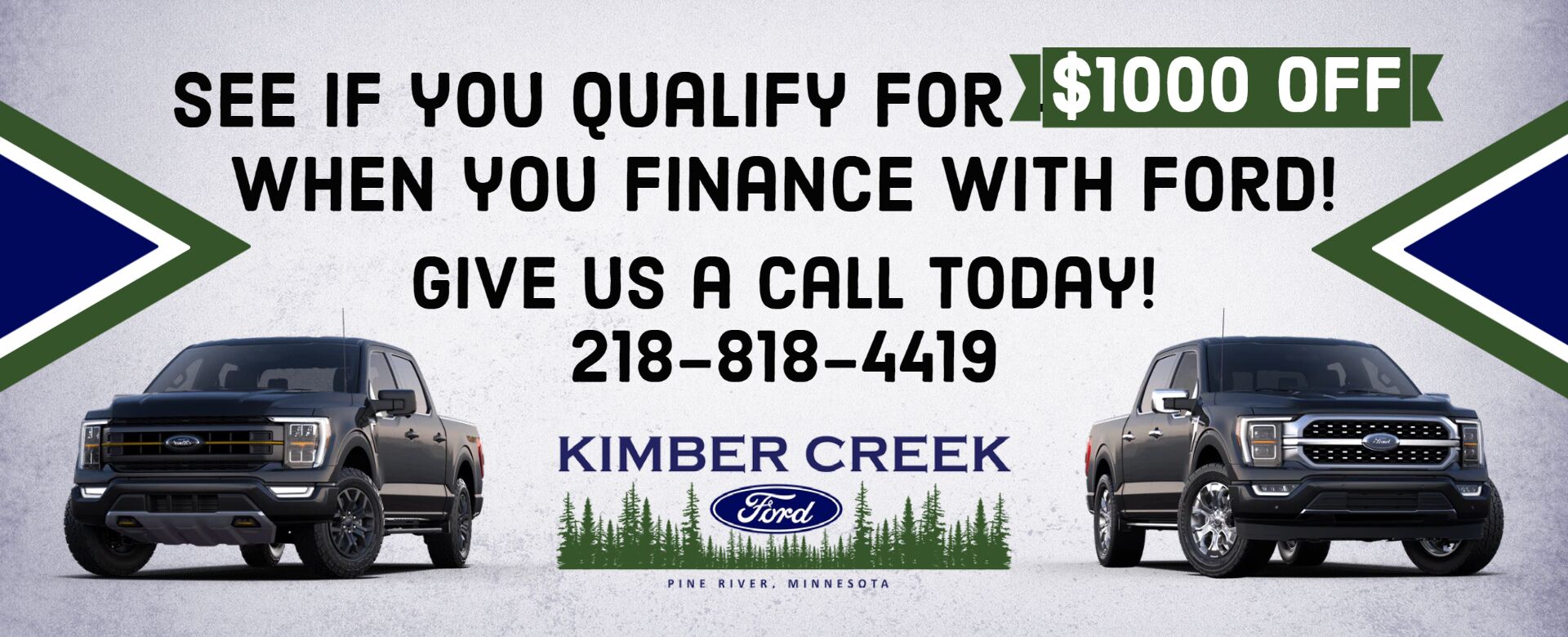 Ford Dealership Pine River MN Used Cars Kimber Creek Ford