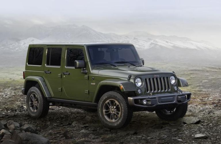 2016 Jeep Wrangler exterior front view