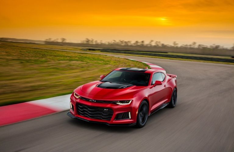 Front Quarter View of the 2018 Chevrolet Camaro