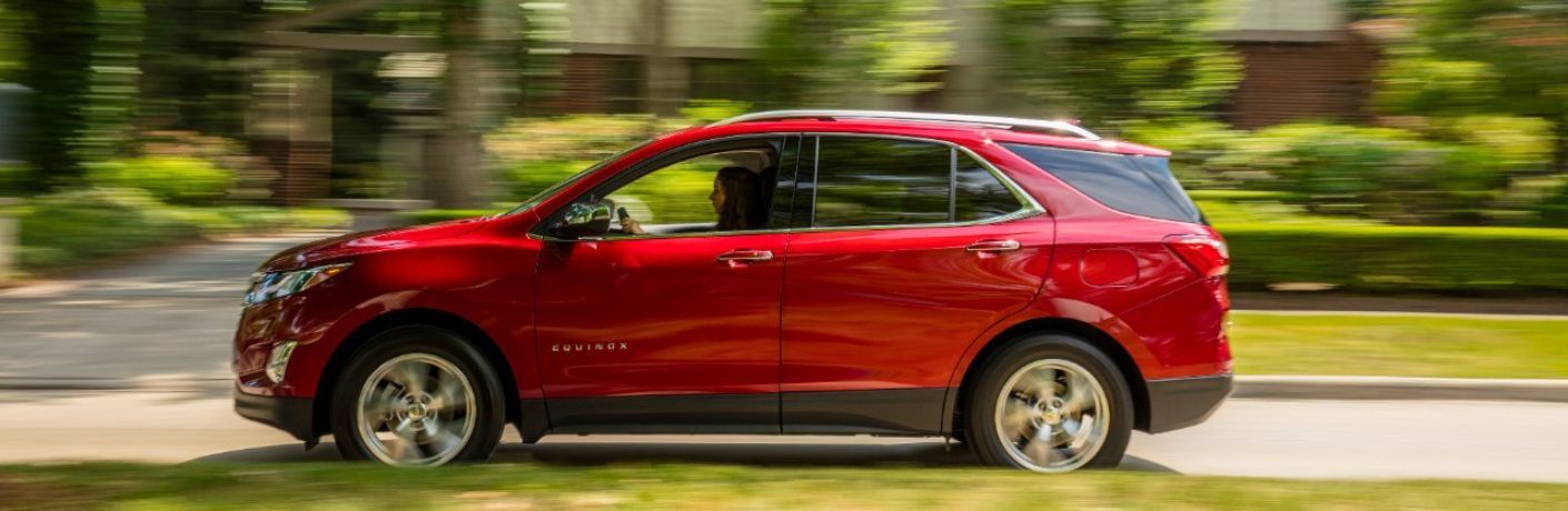 side view of the 2018 Chevrolet Equinox