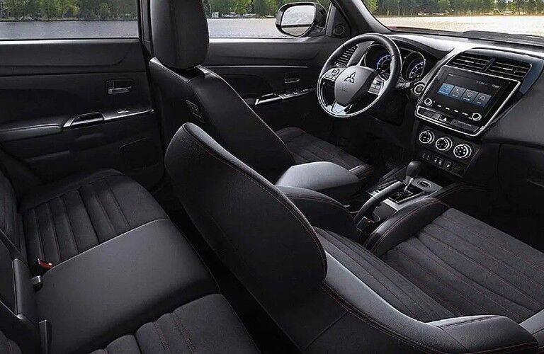 2020 Mitsubishi RVR interior view of cabin from rear passenger window