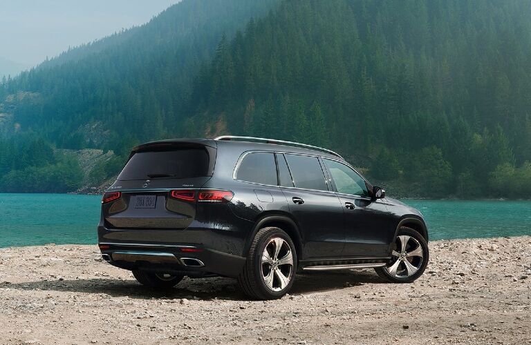 2021 GLS rear exterior view