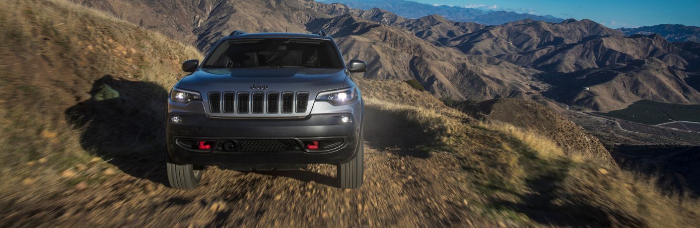 Front View of the 2021 Jeep Cherokee