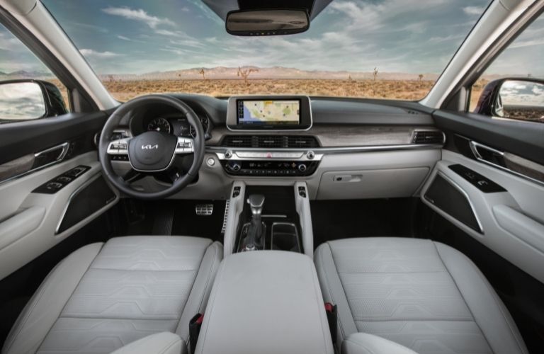 2022 Kia Telluride interior front dash
