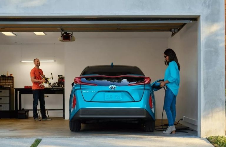2022 Toyota Prius Prime electric charging