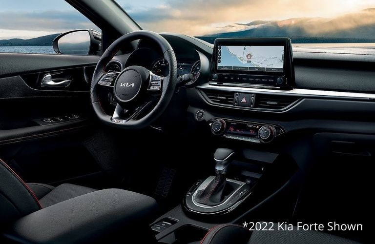 Inside the 2022 Kia Forte