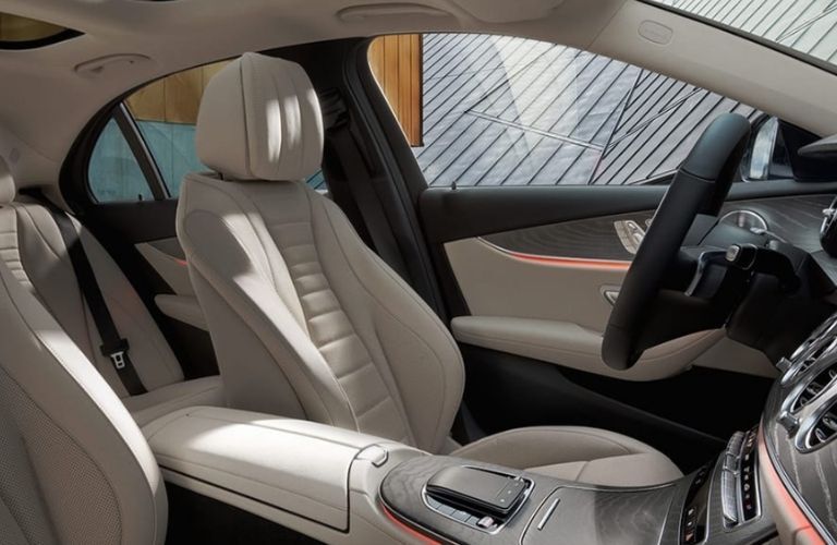 2022 Mercedes-Benz E-Class sedan front seats