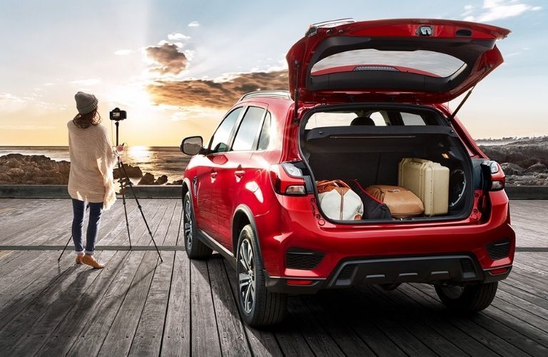 2022 Mitsubishi RVR Rear View with the boot open