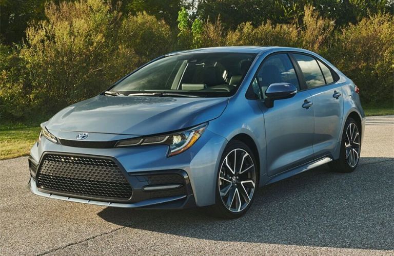 View of the 2022 Toyota Corolla LE