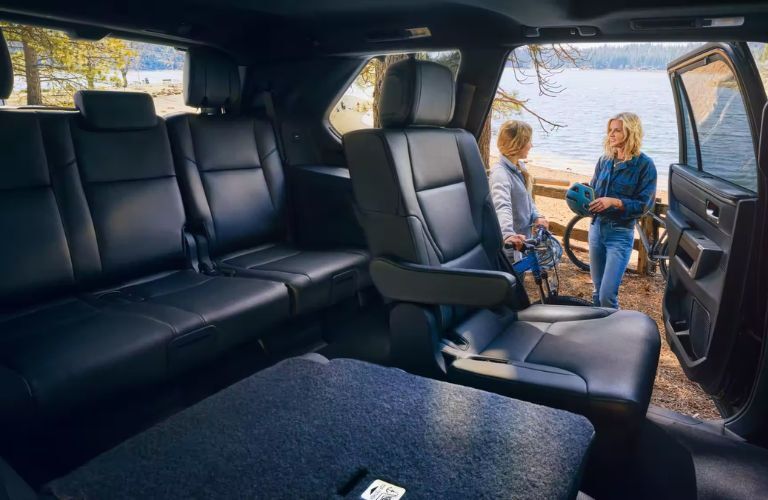 2023 Toyota Sequoia rear seats