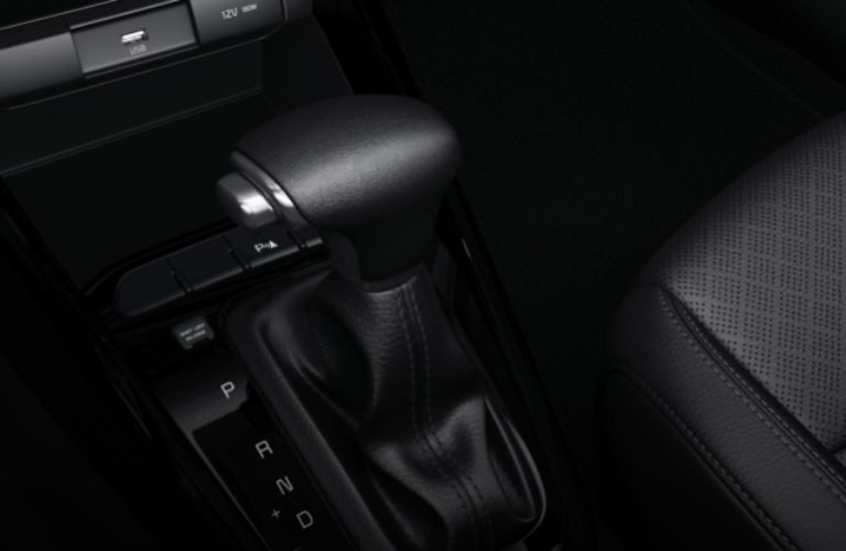 gear selector of the 2023 Kia Rio