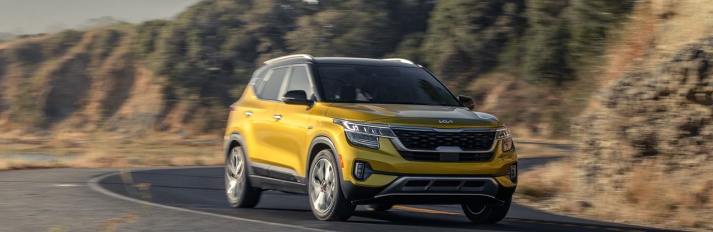 2023 Kia Seltos front quarter view