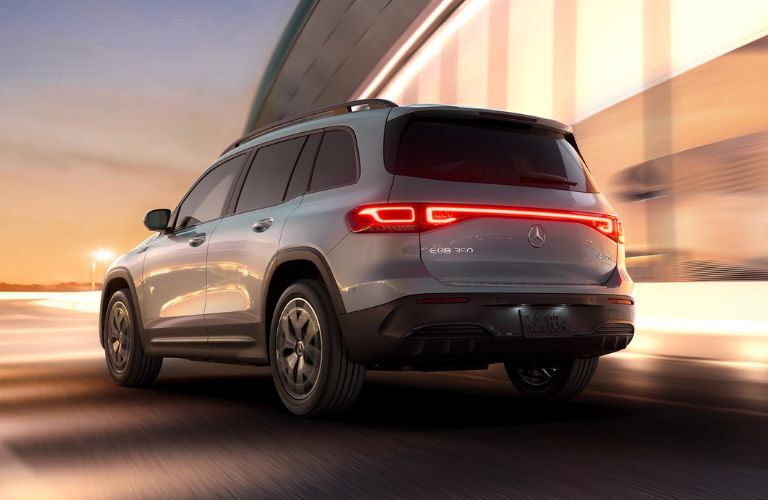 Rearview of the 2023 Mercedes-Benz EQB 350 4MATIC SUV