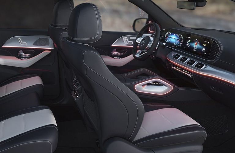 front seat view of the 2023 Mercedes-Benz GLE
