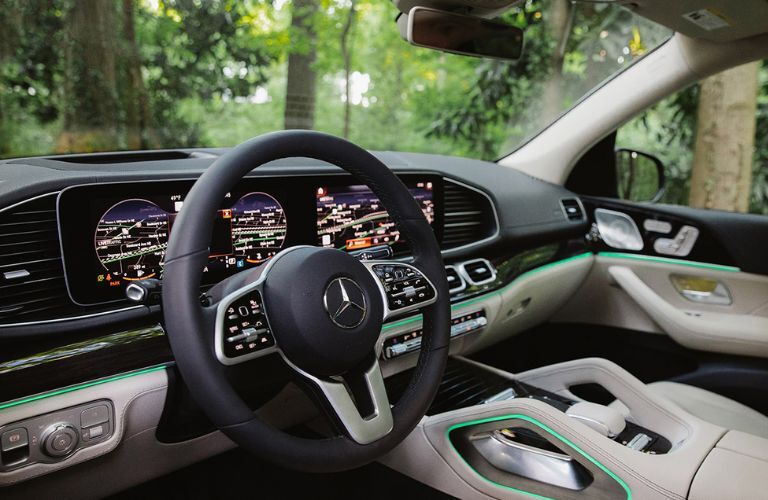 dashboard view of the 2023 Mercedes-Benz GLE