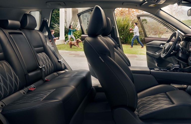 2023 Nissan Rogue cabin view