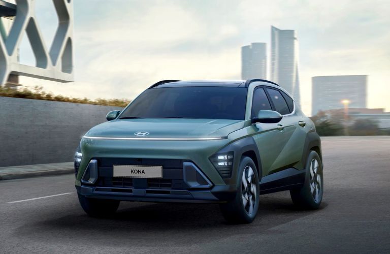 2024 Hyundai Kona on a road
