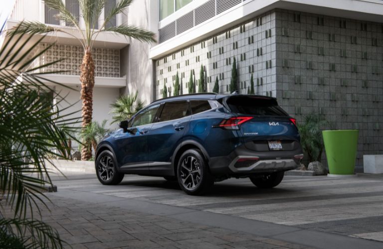 2024 Kia Sportage Hybrid rear view