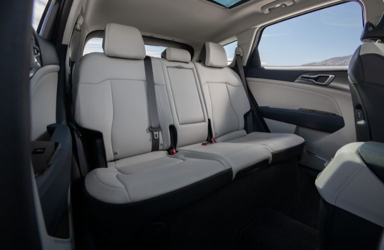 2024 Kia Sportage Hybrid rear seats