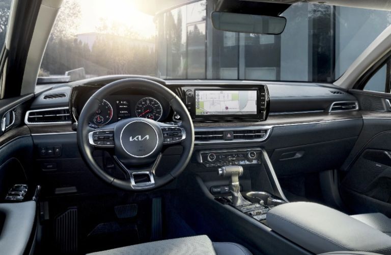 dashboard view of the 2024 Kia K5