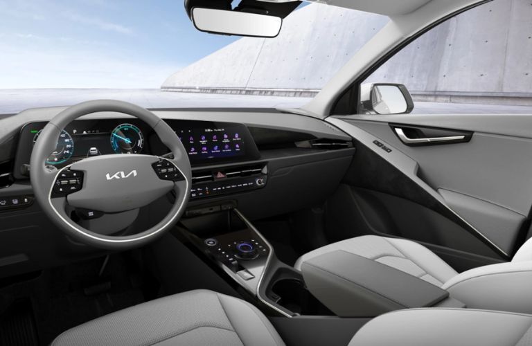 dashboard view of the 2024 Kia Niro EV