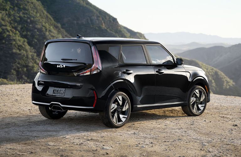 Rear view of a 2025 Kia Soul