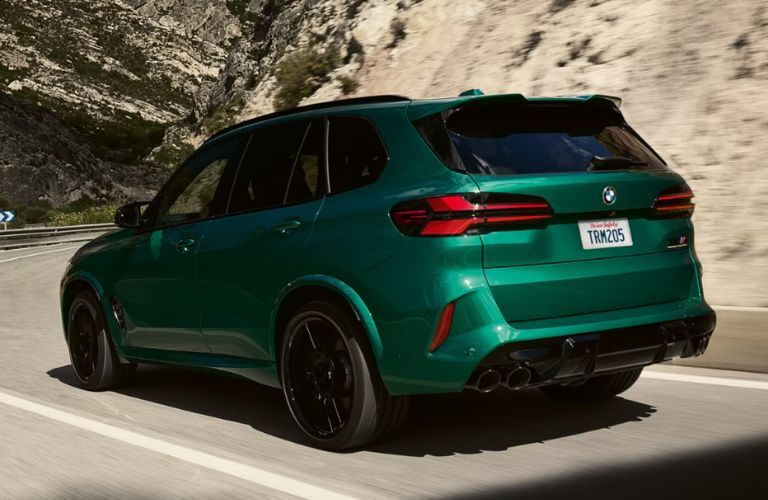2025 BMW X5 on the road