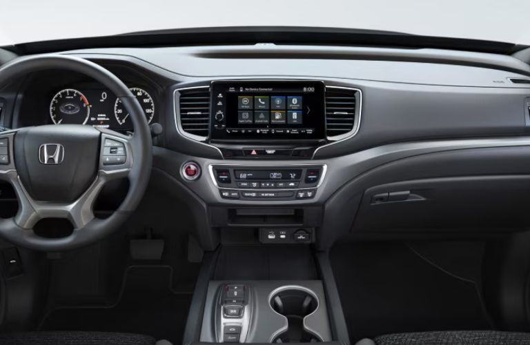 2025 Honda Ridgeline cabin view