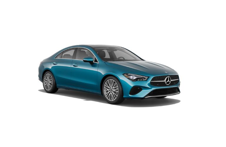 diagonal front view image of the 2025 Mercedes-Benz CLE 450 4MATIC® Cabriolet